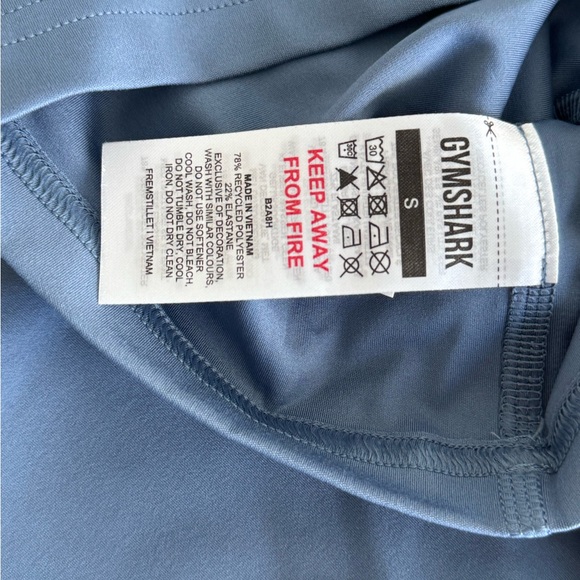 Gymshark Women's Blue Training Shorts - Picture 6 of 10